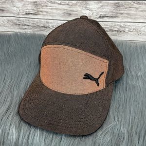 Brown PUMA Snapback hat